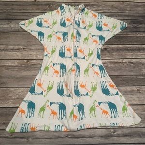 Sleeping baby Zipadee giraffes